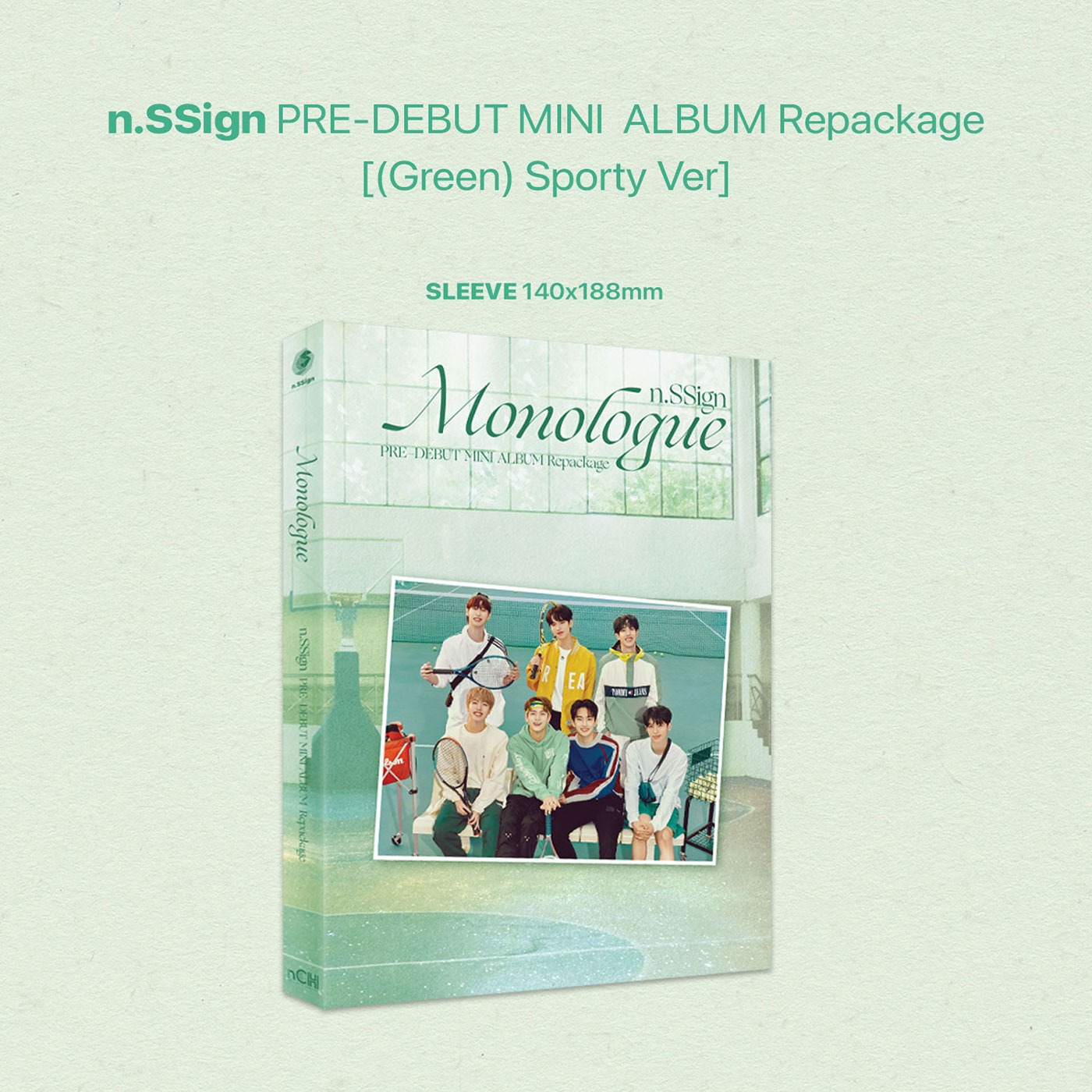Monologue : PRE-DEBUT MINI ALBUM Repackage [(Green) Sporty Ver] - official  Kgoods