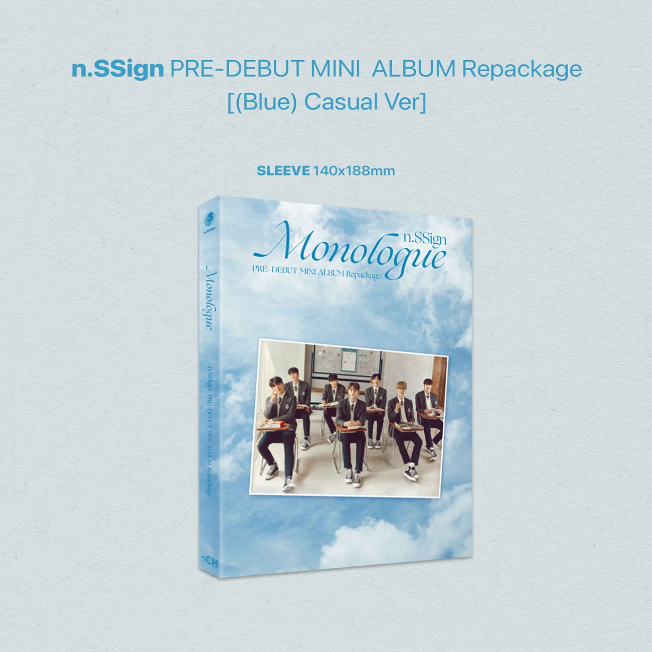 n.SSign - Monologue : PRE-DEBUT MINI ALBUM Repackage - official Kgoods