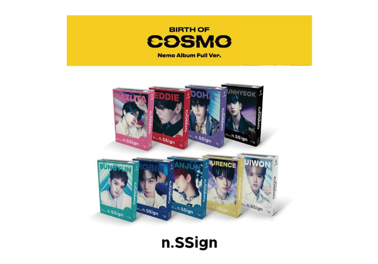 n.SSign - BIRTH OF COSMO : DEBUT ALBUM - official Kgoods